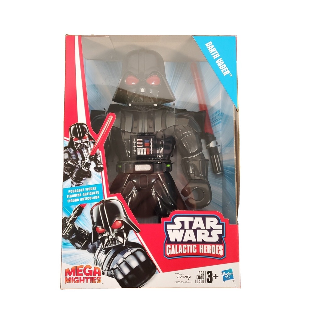 Playskool Heroes DARTH VADER Star Wars Galactic Heroes Mega Mighties NEW